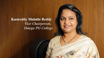 K Malathi Reddy - Chairperson of Omega PG College