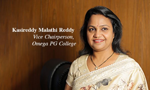 K Malathi Reddy - Chairperson of Omega PG College