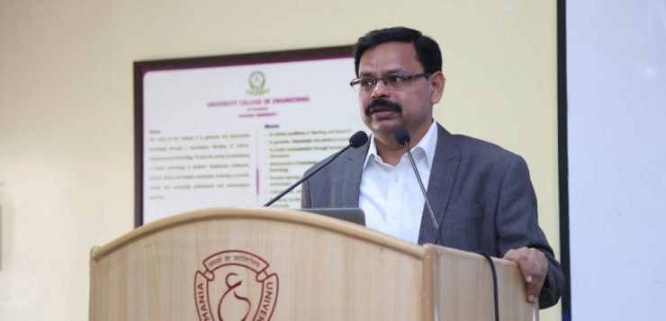 Mr Sudhakar Rao Director ICFAI Group Has Delivered A Lecture On The 