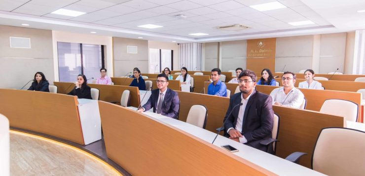 Classroom image of N. L. Dalmia Institute of Management Studies & Research