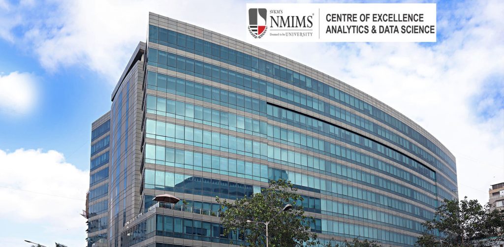Building image of SVKM’s NMIMS Centre of Excellence Analytics and Data Science