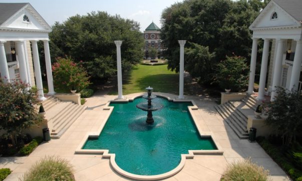 Aerial view of Belhaven University