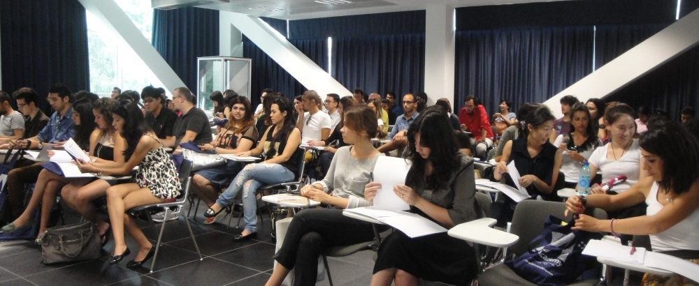 Students in the classroom at Domus Academy