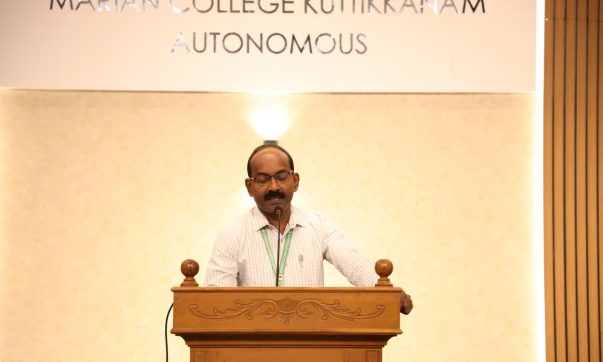 Prof. Dr. Ajimon George, Marian College Kuttikkanam Autonomous