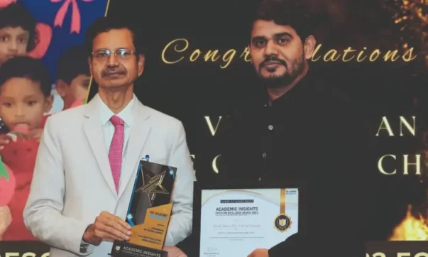 awards receiving image of VedaVihaan The Global School