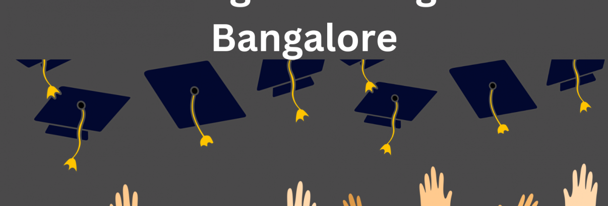 a pictorial representation of best degree colleges in bangalore