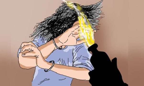 image of acid attact