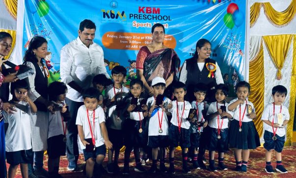 KBM Preschool Celebrates Its First Sports Day