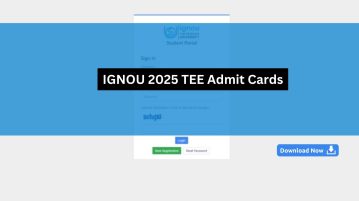 image of IGNOU Releases June 2025 TEE Admit Cards