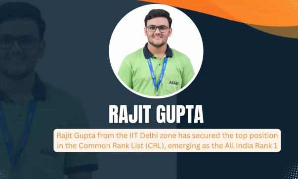 image of rajit gupta jee rank 1