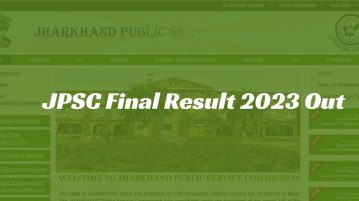 image of JPSC Final Result 2023 Out