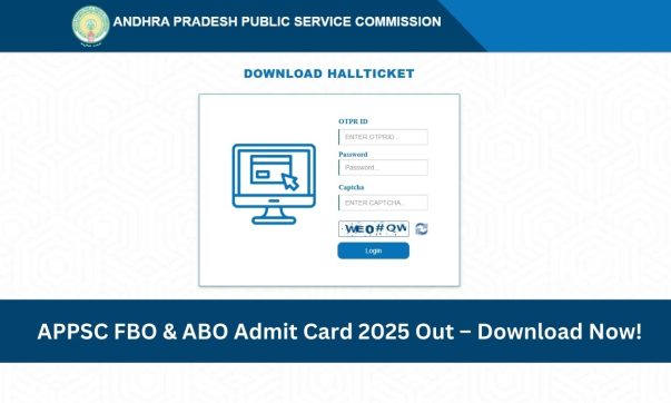 APPSC FBO & ABO Admit Card 2025 Out – Download Now!