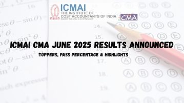 image of ICMAI CMA June 2025 Results Announced