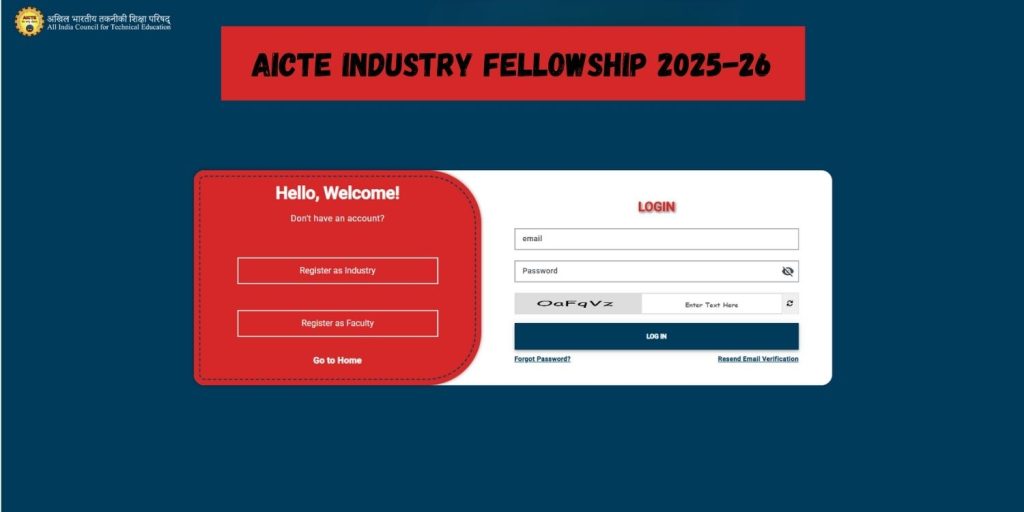 AICTE Industry Fellowship 2025-26
