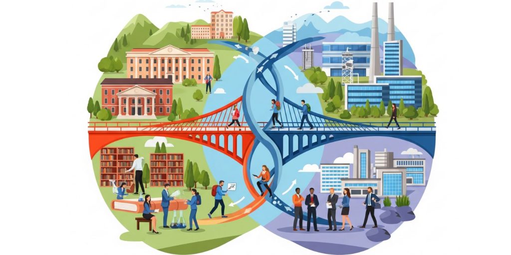 Closing the academia–industry gap