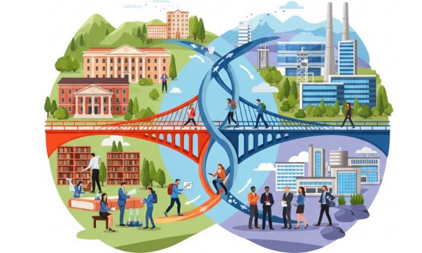 Closing the academia–industry gap