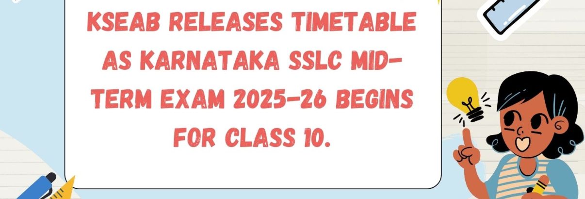 Karnataka SSLC Mid-Term Exam 2025-26 begins