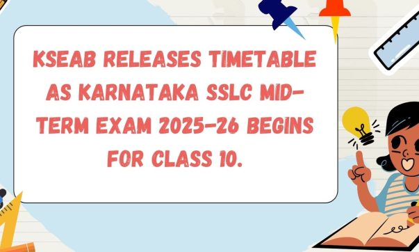 Karnataka SSLC Mid-Term Exam 2025-26 begins