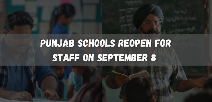 Punjab Schools Reopen for Staff on September 8
