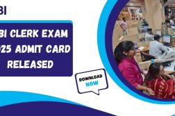 SBI Clerk Exam 2025 Admit Card Released at sbi.co.in