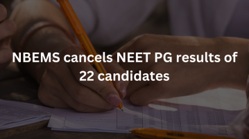 NBEMS Cancels NEET PG Results of 22 Candidates Over Unfair Practices Attachment Details Image filter None None None None Alt-Text-NBEMS-cancels-NEET-PG-results-of-22-candidates-for-unfair-practices-from-2021-to-2025.png October 10, 20251 MB 1500 by 750 pixels Edit Image Delete permanently Alt Text Learn how to describe the purpose of the image(opens in a new tab). Leave empty if the image is purely decorative.Title