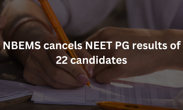 Attachment Details Image filter None None None None Alt-Text-NBEMS-cancels-NEET-PG-results-of-22-candidates-for-unfair-practices-from-2021-to-2025.png October 10, 20251 MB 1500 by 750 pixels Edit Image Delete permanently Alt Text Learn how to describe the purpose of the image(opens in a new tab). Leave empty if the image is purely decorative.Title