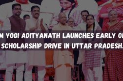 CM Yogi Adityanath launches early OBC scholarship drive in Uttar Pradesh.