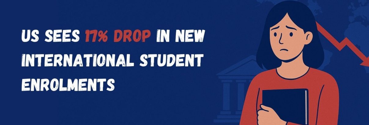 International Enrolments Dip 17% in US for 2025–26