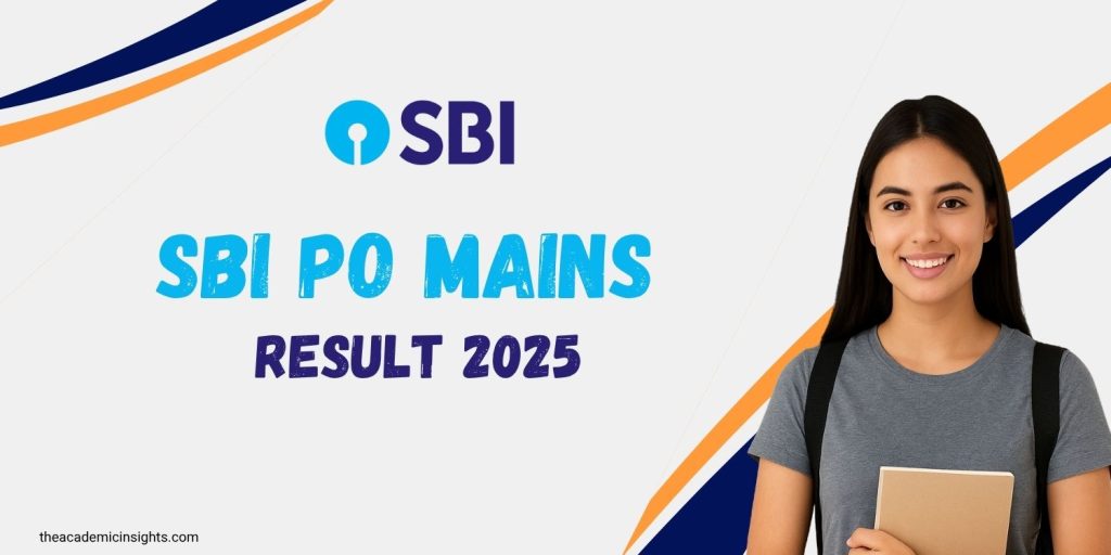 SBI PO MAINS RESULT 2025
