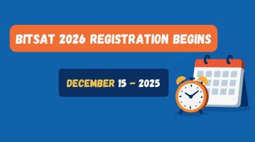 BITSAT 2026 Registration Begins