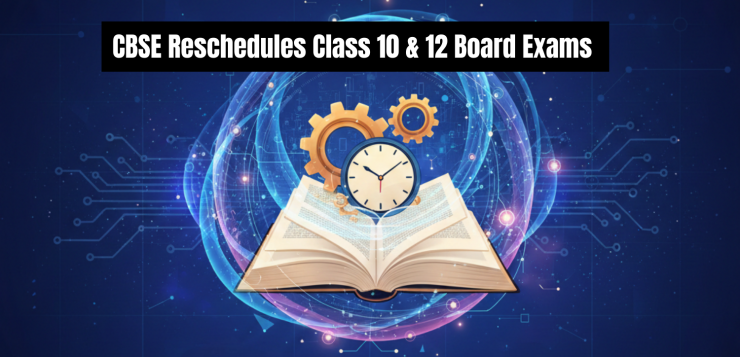 CBSE Reschedules Class 10 & 12 Board Exams