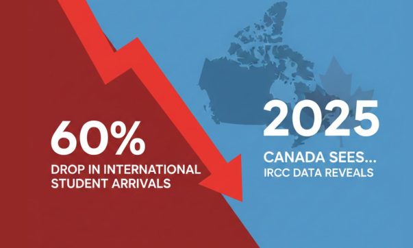 Canada Sees 60% Drop in International Student Arrivals in 2025, IRCC Data Reveals