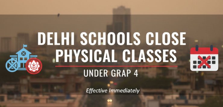Delhi Schools Close Physical Classes Under GRAP 4