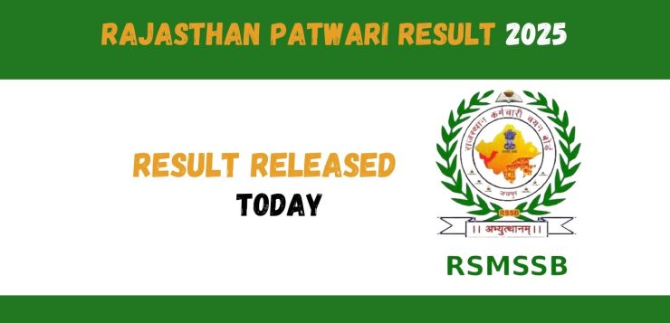 Rajasthan Patwari Result 2025