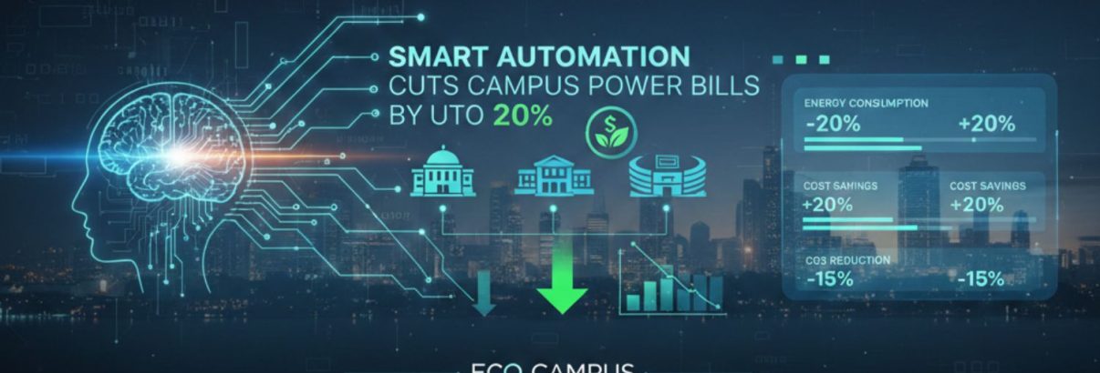 AI-Driven Energy Efficiency How Smart Automation Cuts Campus Power Bills by up to 20%