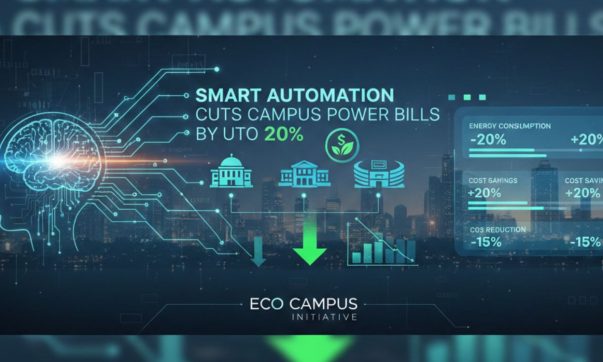 AI-Driven Energy Efficiency How Smart Automation Cuts Campus Power Bills by up to 20%