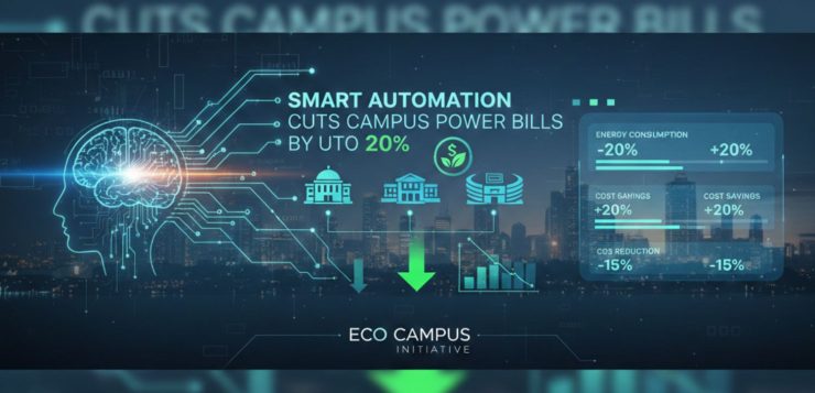 AI-Driven Energy Efficiency How Smart Automation Cuts Campus Power Bills by up to 20%