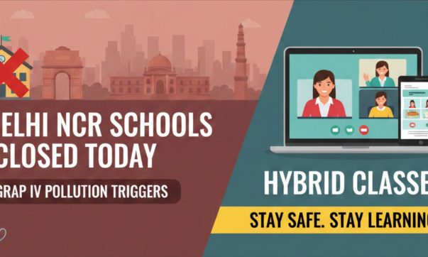 Delhi NCR Schools Closed today