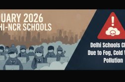 Delhi-NCR Schools face uncertainty, online classes, fog, pollution force prolonged Shutdowns in January 2026 (1)