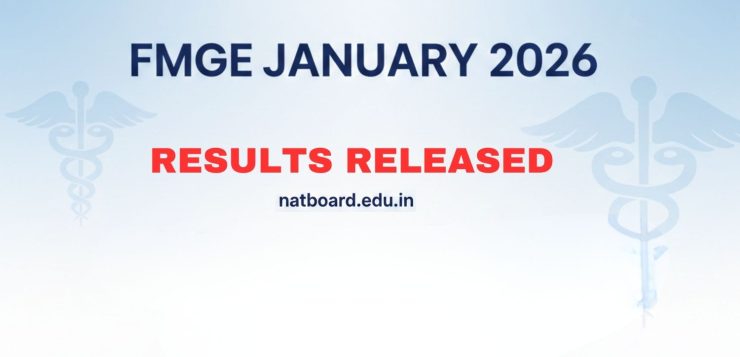 FMGE January 2026 Results Released on natboard.edu.in