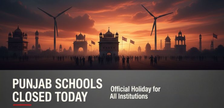 Punjab Schools Closed Today, Official Holiday for All Institutions