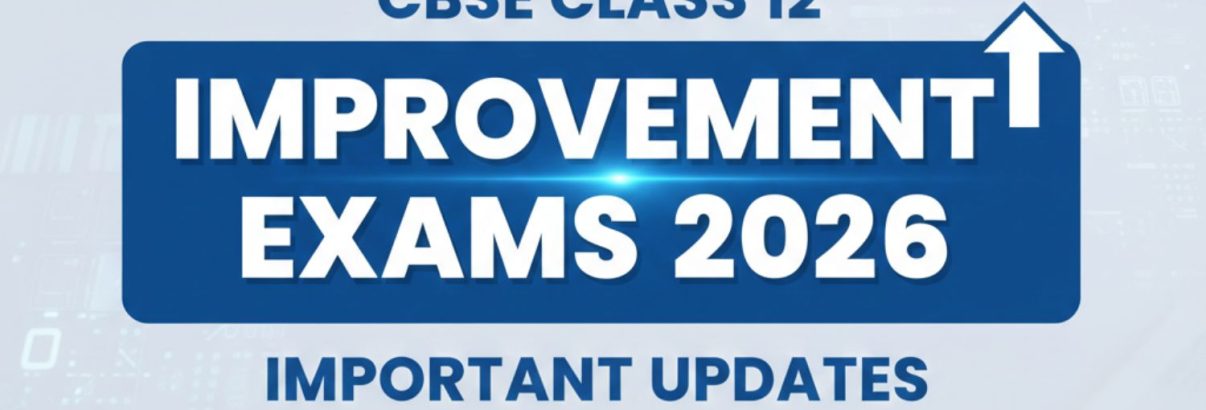 Important Updates on CBSE Class 12 Improvement Exams 2026