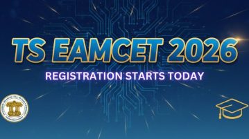 TS EAMCET 2026 Registration Starts Today