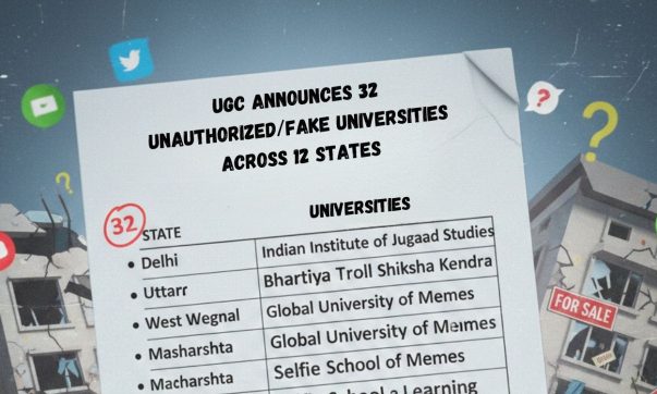 UGC announces 32 UnauthorizedFake Universities across 12 states