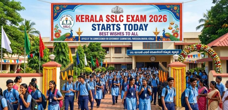 Kerala SSLC Exam 2026 Starts Today