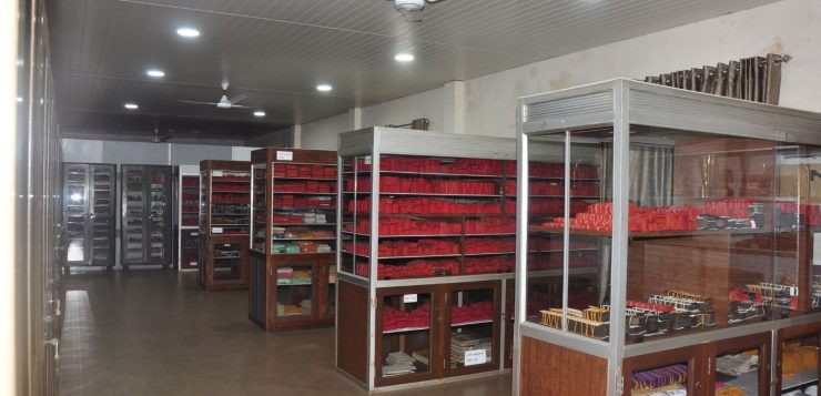the manuscript collection at SDM Samskruthi Samshodhana Prathisthana