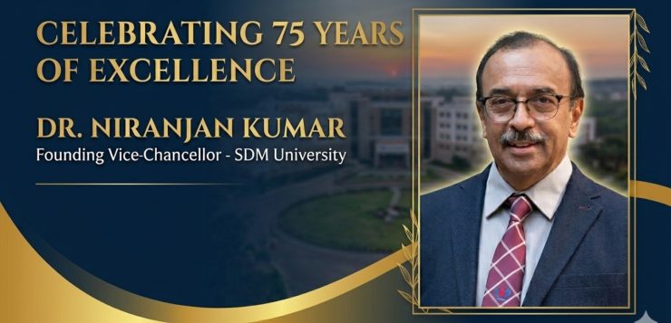 photo of Dr. Niranjan Kumar celebrates his 75th birthday