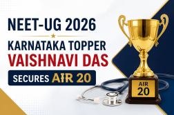 NEET-UG 2026 Karnataka Topper Vaishnavi Das Secures AIR 20