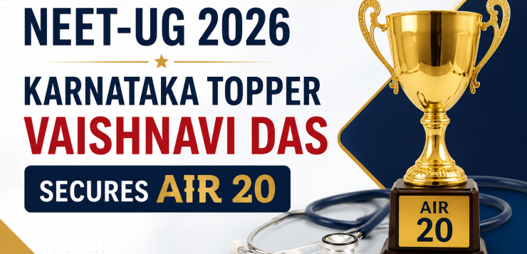 NEET-UG 2026 Karnataka Topper Vaishnavi Das Secures AIR 20