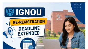 IGNOU July 2026 Re-Registration
